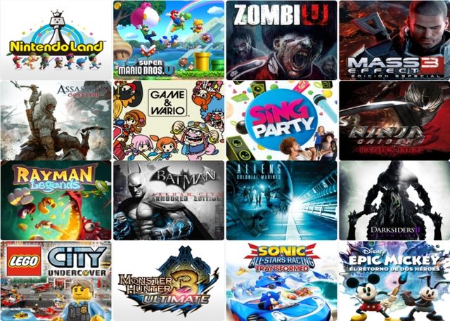 JUEGOS WII Y WII U
