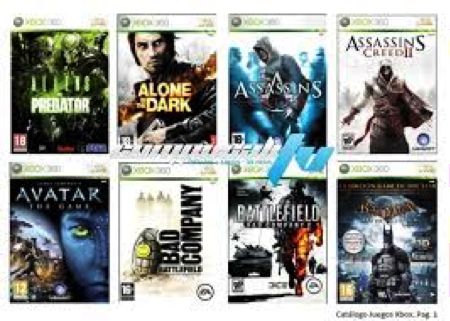 JUEGOS XBOX 360 Y XBOX ONE